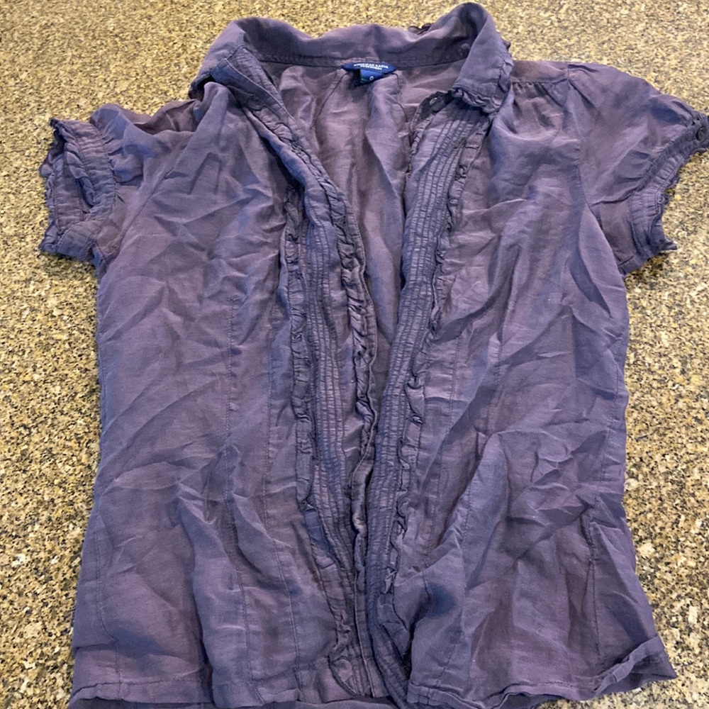 American Eagle Purple Women’s Blouse